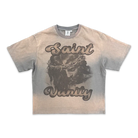 Saint Vanity Jesus T-Shirt Grey-Empxre Boutique