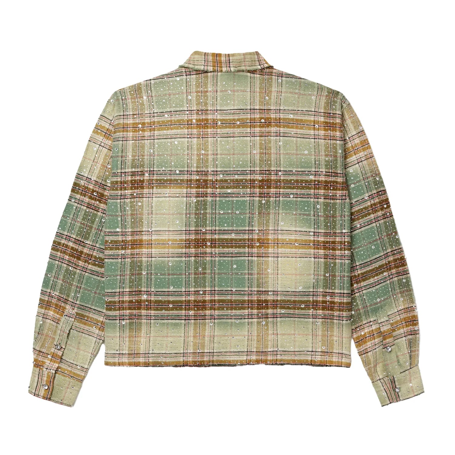 Vale Forever Mystikal Flannel Green-Empxre Boutique