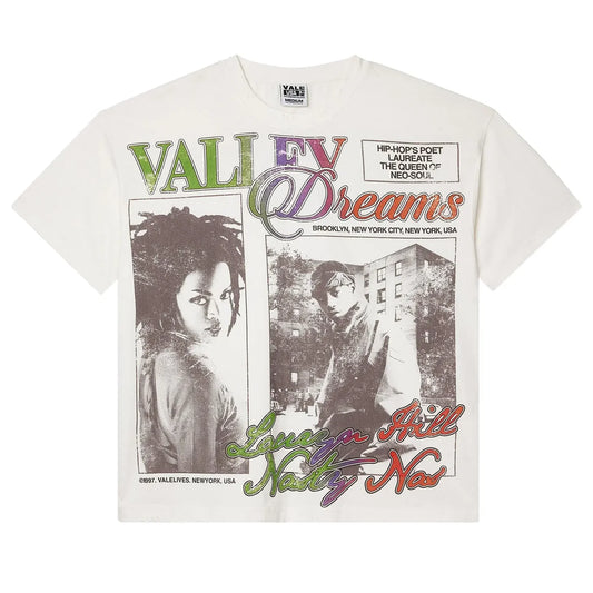 Vale Forever Poetry Tee Vintage White