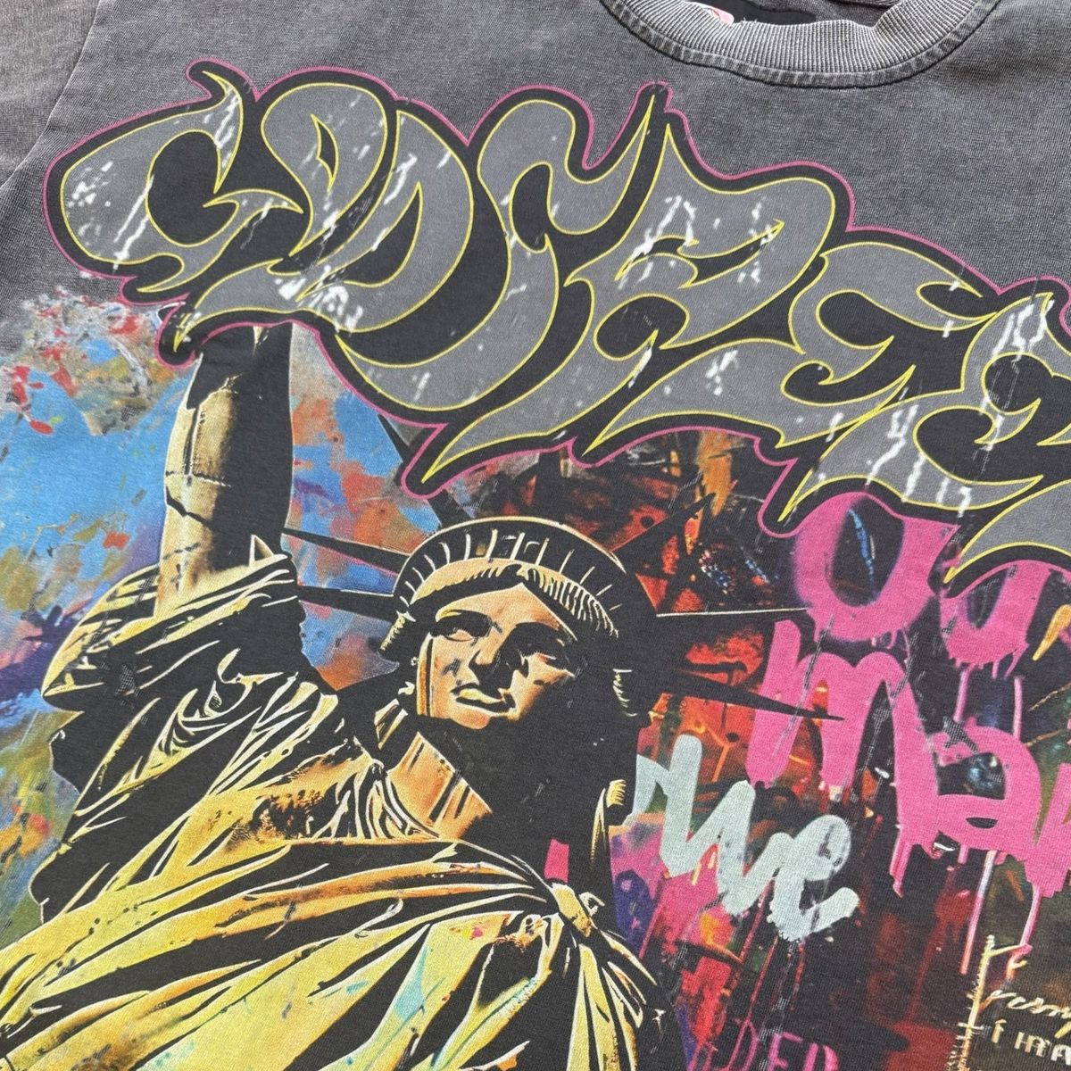 Godspeed Vandal Tee Grey Wash-Empxre Boutique
