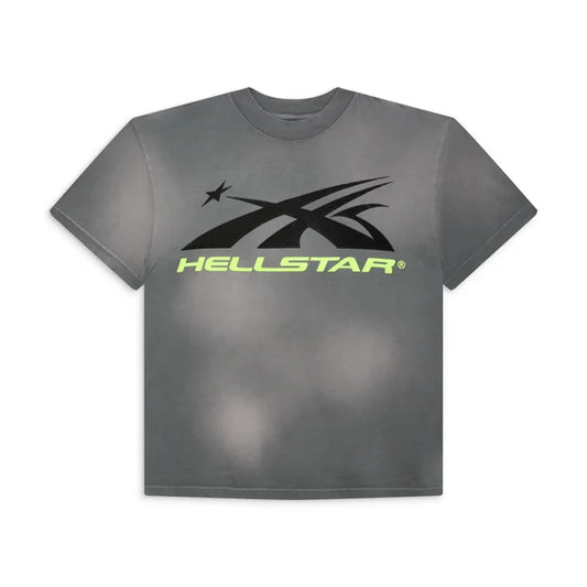 Hellstar Sports Core Logo Gel Tee Grey
